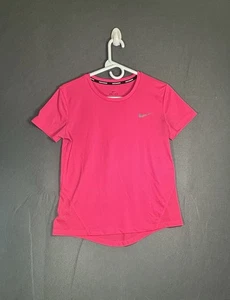 Nike Running Dri-Fit T-Shirt XS Damen rosa Sport Sport Oberteil leicht - Bild 1 von 17