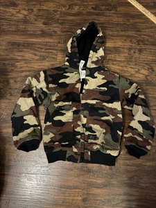 Walls Blizzard Pruf Youth Camo Coat Chore Jacke Jungen Canvas Gr:XL - Bild 1 von 8