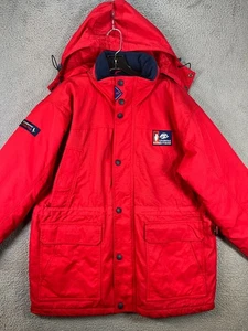 Lindblad Coat Mens Medium Red National Geographic Parka Cove Antarctica Parka - Picture 1 of 17