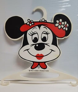 Disney Minnie Mouse Hangers 60's-70s, Vintage Kids Hanger 70s,RARE FIND - Picture 1 of 12