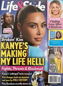 Life And Style Magazine May 23, 2022 Broken Kim Kardashian - Picture 1 of 7