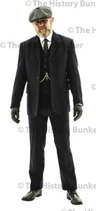 Edwardian Era Herrenanzug - blau - Peaky Blinders Anzug - nach Ihren Maßen gefertigt - Bild 1 von 7