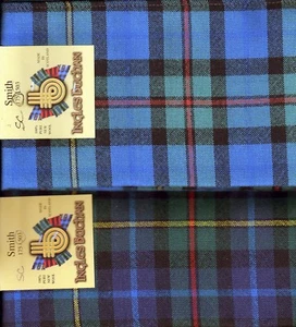 Tartan Sash Clan Smith Ladies Scottish Wool Plaid  - Imagen 1 de 3