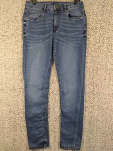 The Perfect Jean NYC Uomo 31x32 (Etichetta 31x34) Blu Slim Fit Denim Elasticizzato - Foto 1 di 9