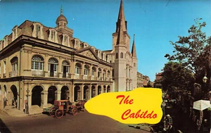 Cartolina The Cabildo French Quarter New Orleans Louisiana State Museum 63772 - Foto 1 di 2