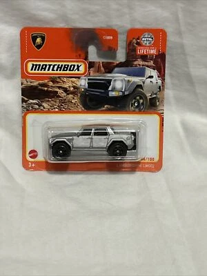 * Matchbox* [兰博基尼 LM002] "银色" 2023 罕见! 全新 状况完好 — 第 1/4 张图片