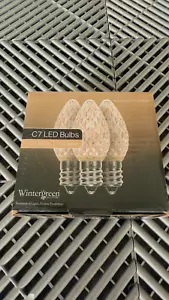 Wintergreen Lighting C7 LED Bulbs - Warm White - 72-609 (25 bulbs) - E12 Base - Picture 1 of 3