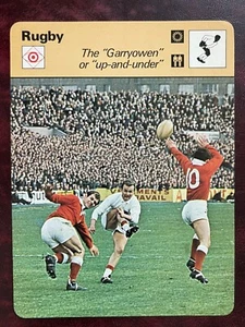 1977-79 Sportscaster Set RUGBY #22-11 THE GARRYOWEN - NM/MINT *HIGH GRADE* - Picture 1 of 2