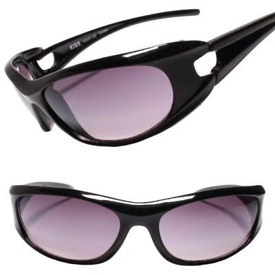 Спортивный дизайн активный образ жизни Athletic надежном вокруг солнцезащитные очки черный - Изображение 1 из 3