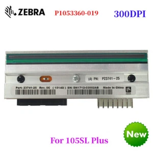 Neu P1053360-019 Druckkopf für Zebra 105SL Plus Thermo Etikettendrucker 300 dpi USA - Bild 1 von 4