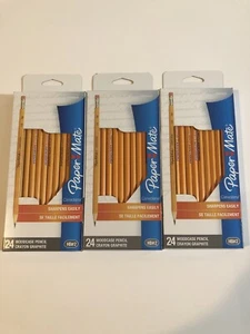 Paper Mate Classic Canadiana HB2 Pencil Lot (3 Brand New Boxes Of 24 Each) - Bild 1 von 4