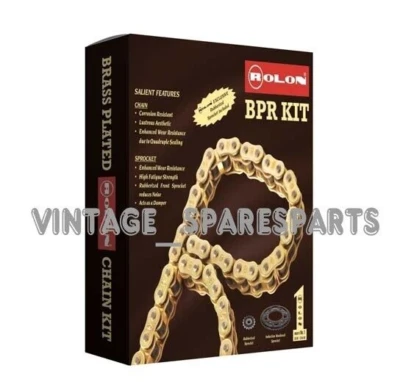 Brass X-Ring Chain And Sprocket Kit Fit For KTM Duke 390 - Image 1 of 4