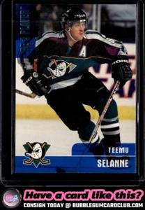 1999-00 Be a Player Teemu Selanne Anaheim Mighty Ducks - Picture 1 of 2