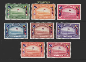 1941 COSTA RICA CARIBBEAN & CENTRAL AMERICA SOCCER CHAMP. SCT. 201-8 MI,250-7 - Picture 1 of 1
