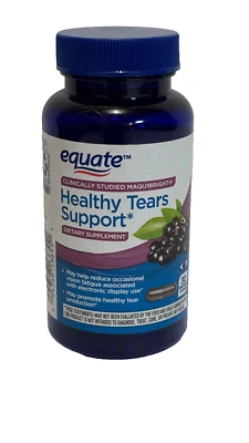Equate Healthy Tears Support (Maquibright) - Cápsulas vegetarianas de 30 ct - Exp: 2/26 Foto 1 de 2