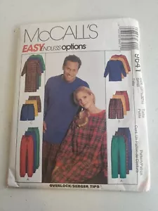 McCall's 9641 Nightshirt, Top, Pull-On Pajama Pants & Shorts Sz Small UNCUT OOP - Picture 1 of 4