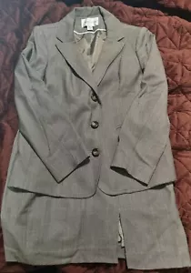Perri Cutten Brown Work Suit With Skirt Set Witchery Country Road - Picture 1 of 3