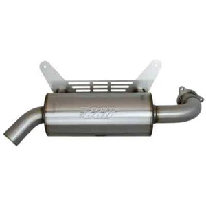 GGB Exhaust Stainless 2016-2021 Polaris RZR XP Turbo Trail Muffler - Picture 1 of 4