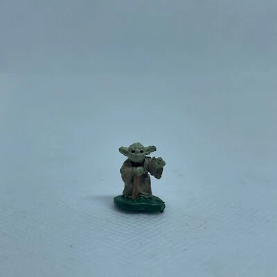 VINTAGE Micro Máquinas Star Wars Action Fleet 1 pulgada Mini figuras Galoob Yoda (E) Foto 1 de 4