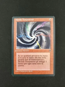 Storm World Italian NM [Legends] Mtg Magic Free Tracking! - Bild 1 von 3