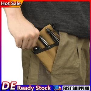 Multifunktionale Werkzeugtasche, faltbare Mini-Tasche, Kleinteiletasche (Khaki) - Bild 1 von 10
