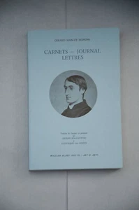 Manley Hopkins Carnets- Journal- Lettres 1997 - Picture 1 of 3