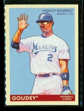 2009 UPPER DECK GOUDEY Baseball Trading Card #75 HANLEY RAMIREZ Florida Marlins - Image 1 of 2