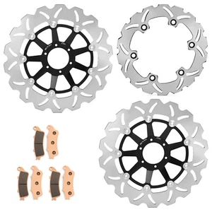 Bremsscheiben Rotoren Beläge vorne hinten für Honda CBR 1100 XX Blackbird 1999-2008 07 - Bild 1 von 13