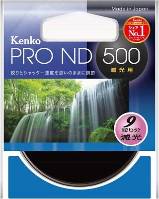 Kenko ND Filter Pro-ND500 55mm 1/500 For light amount adjustment 065532 NEW - Image 1 of 4