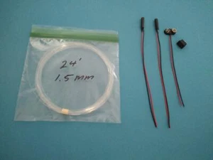 Kit de ILUMINACIÓN modelo a escala de fibra óptica de 1,5 mm 24 pies valor $22 + ¡Bono GRATUITO! - Imagen 1 de 3
