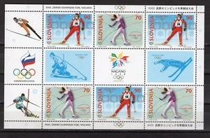 SLOVENIA 1998 Giochi Olimpici Invernali - Nagano, Giappone M1468E - Foto 1 di 1