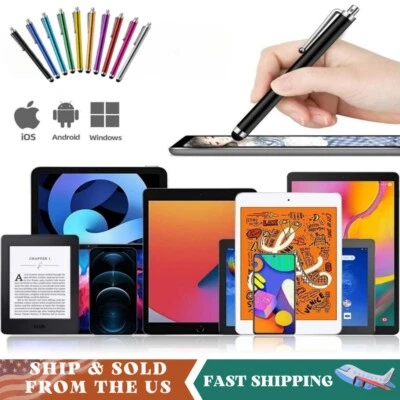 10-50Pcs generic Stylus Pen Touch Screen For iPhone iPad Samsung Phone Tablet PC - Image 1 of 4