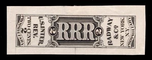 MOMEN US STAMPS #RS193P1 73*26mm PLATE PROOF ON INDIA VF LOT #94455 - Picture 1 of 2