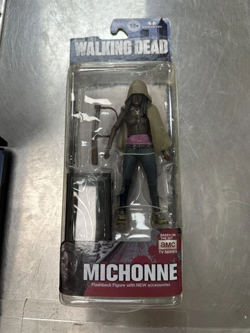 WALKING DEAD TV SERIES MICHONNE 5" ACTION FIGURE McFARLANE TOYS NEW IN PACKAGE Cover