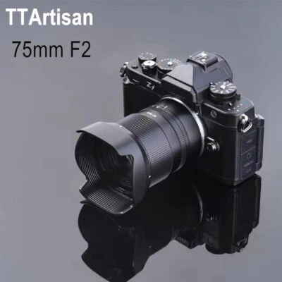 TTArtisan 75mm F2 Auto Focus Full Frame Large Aperture Lens for Nikon Z Camera - Image 1 of 4