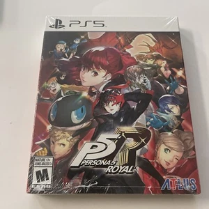Persona 5 Royal: Steelbook Launch Edition Sony PlayStation 5 PS5 Juego Nuevo - Imagen 1 de 3