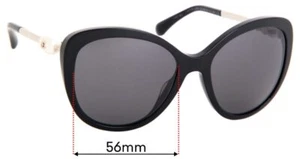 SFx Ersatz Sonnenbrillengläser passend für Chanel 5338-h-a - 56 mm breit - Bild 1 von 26
