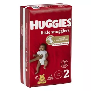 Huggies Little Snugglers Pannolini, Taglia 2, Confezione Jumbo (Età) di 29 - Foto 1 di 1