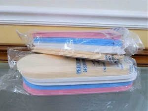 12 Pairs Disposable Foam Pedicure Spa Flip Flop Slipper 4 Assorted color - Picture 1 of 2