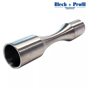 Verbinder 12mm Geländerbau Querstrebe individuell formbar Rundstabhalter V2A - Bild 1 von 2