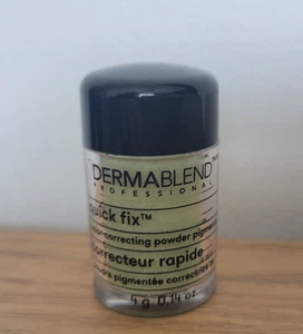 DermaBlend Quick Fix Correcting Powder Pigments Concealer GREEN SCR30W, 0.14oz. - Picture 1 of 4