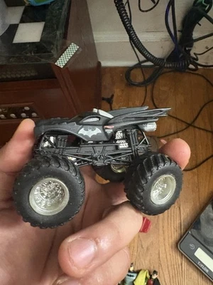 Hot Wheels Monster Jam BATMOBILE Batman Truck 2 Time Racing Champion 1:24 - Image 1 of 4
