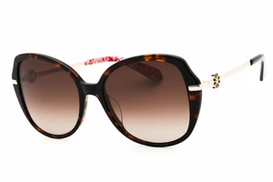 KATE SPADE KSTALYH-86HA-57 Sunglasses Size 57mm 145mm 18mm havana Women NEW - Picture 1 of 5