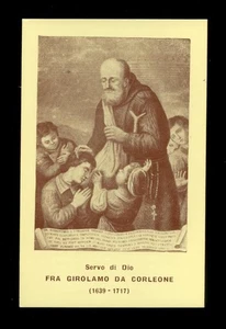 santino - holy card S.D. GIROLAMO DA CORLEONE - Picture 1 of 1