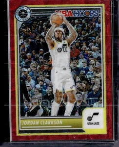 2023-24 Hoops Premium Stock #186 Jordan Clarkson Premium Red Prizm #/88 - Bild 1 von 2
