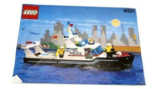 Lego 4021 Police Patrol Instructions Manual Booklet ONLY Vintage 1991 - Picture 1 of 4