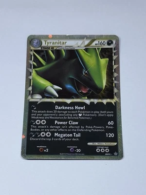 Pokémon Card TCG Tyranitar Prime Unleashed 88/95 Holo Holo Rare Prime LP - Image 1 of 2