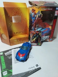 Hasbro Transformers War for Cybertron: Kingdom Tracks Used Complete w/ Box - Picture 1 of 10