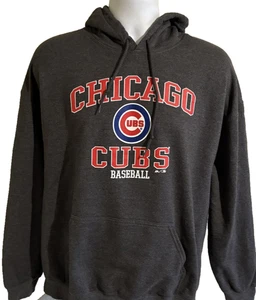 Chicago Cubs Hoodie Mens XL MLB Baseball Pullover Sweatshirt Majestic Fan Gear - Picture 1 of 13