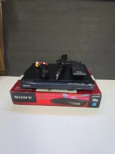 Sony DVP-SR510H Upscaling HDMI 1080P Full HD DVD Player, Remote, And Cables - Picture 1 of 9